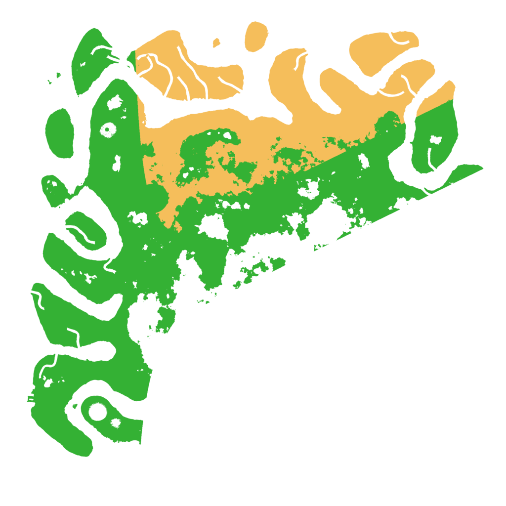 Biome Rust Map: Procedural Map, Size: 5000, Seed: 57848985