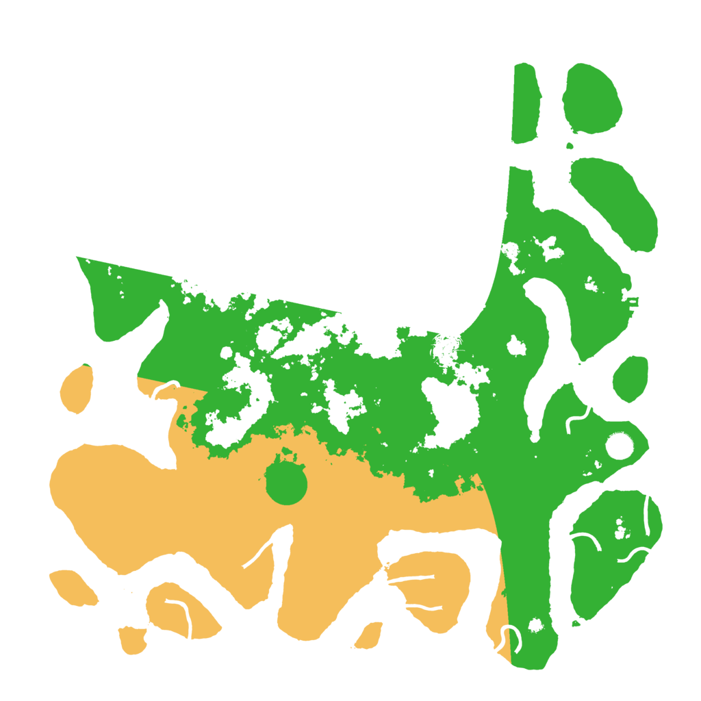 Biome Rust Map: Procedural Map, Size: 4500, Seed: 103348