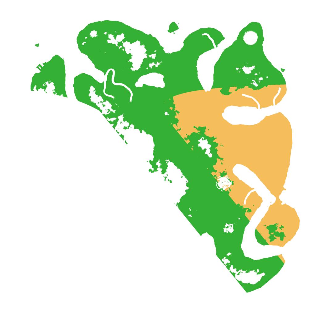 Biome Rust Map: Procedural Map, Size: 4000, Seed: 276593710