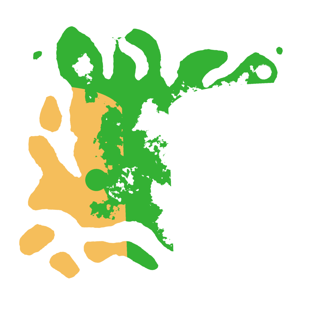 Biome Rust Map: Barren, Size: 3700, Seed: 1089552074