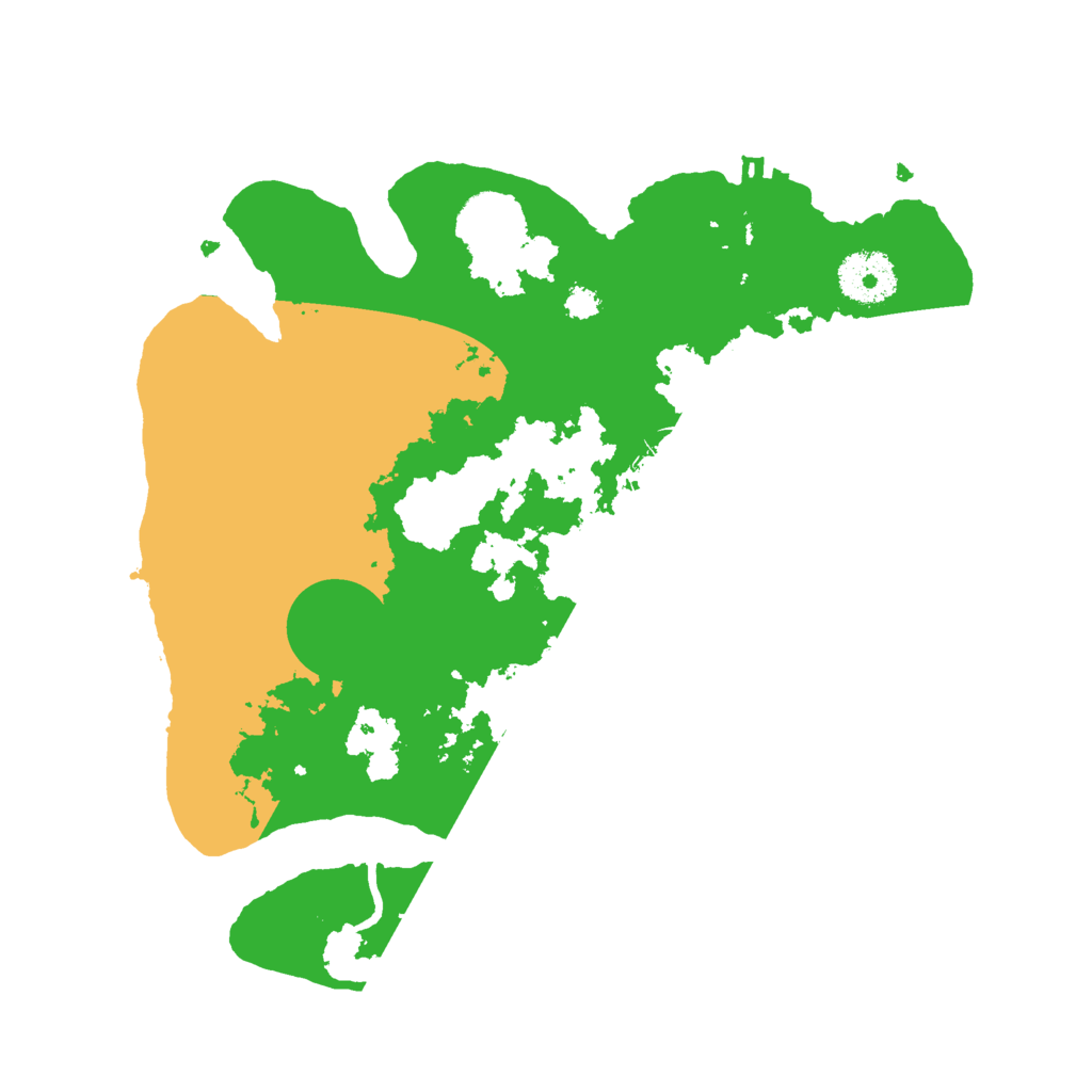 Biome Rust Map: Procedural Map, Size: 3000, Seed: 40322