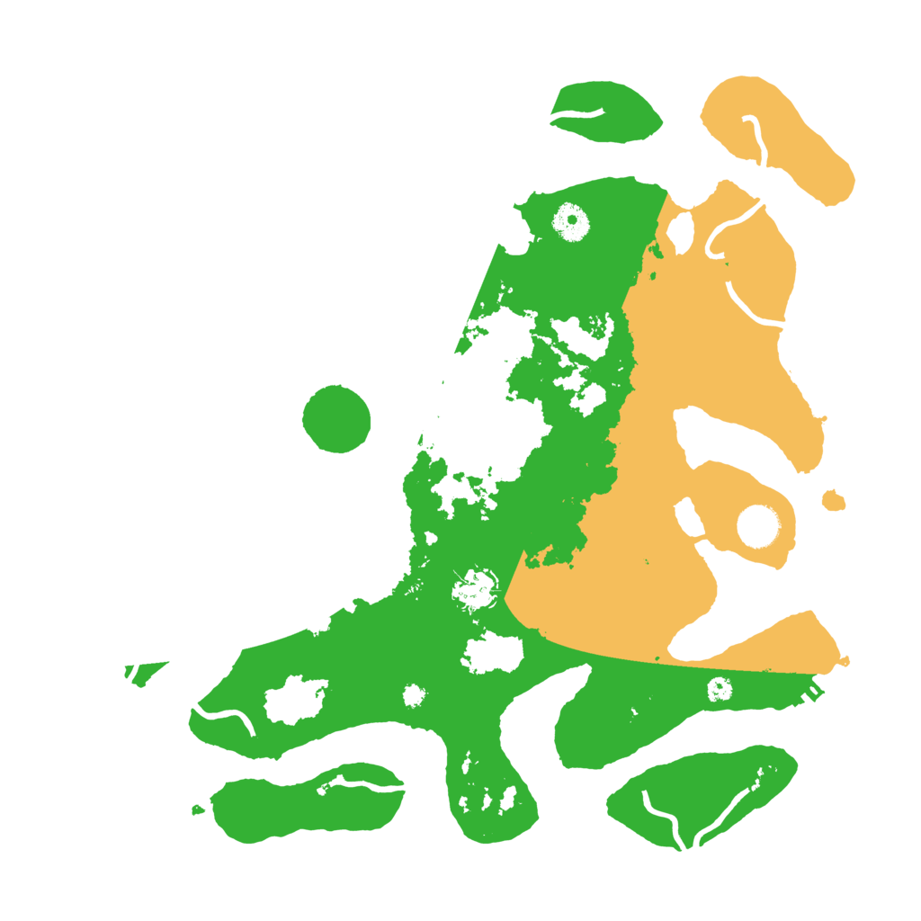 Biome Rust Map: Procedural Map, Size: 3800, Seed: 814867822