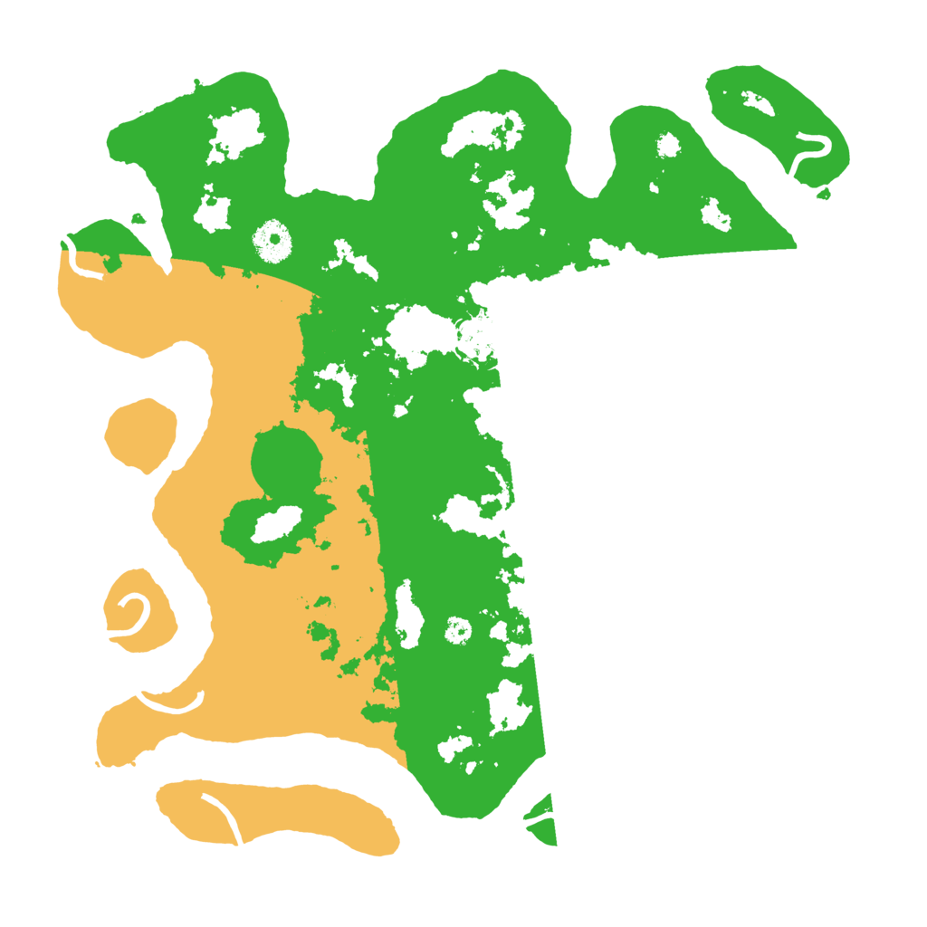 Biome Rust Map: Procedural Map, Size: 3500, Seed: 1918105