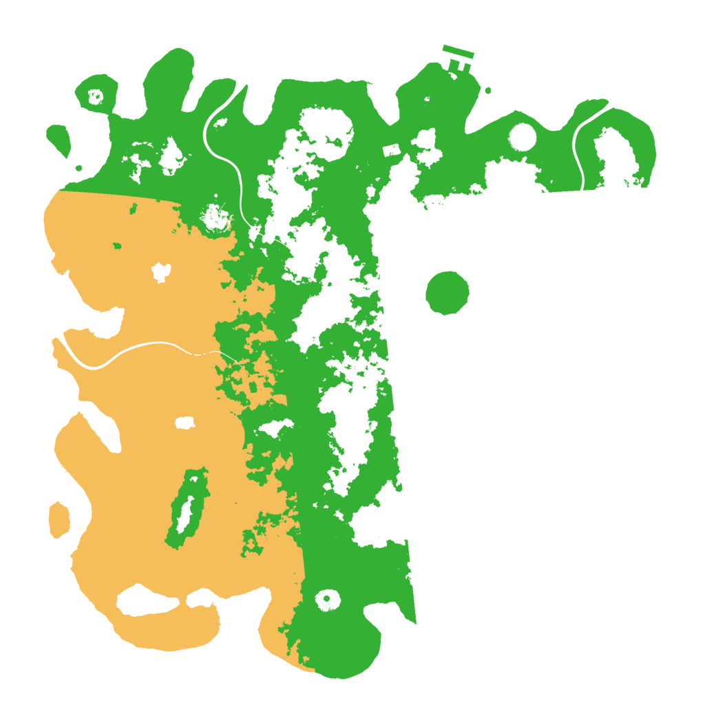 Biome Rust Map: Procedural Map, Size: 4500, Seed: 3089831