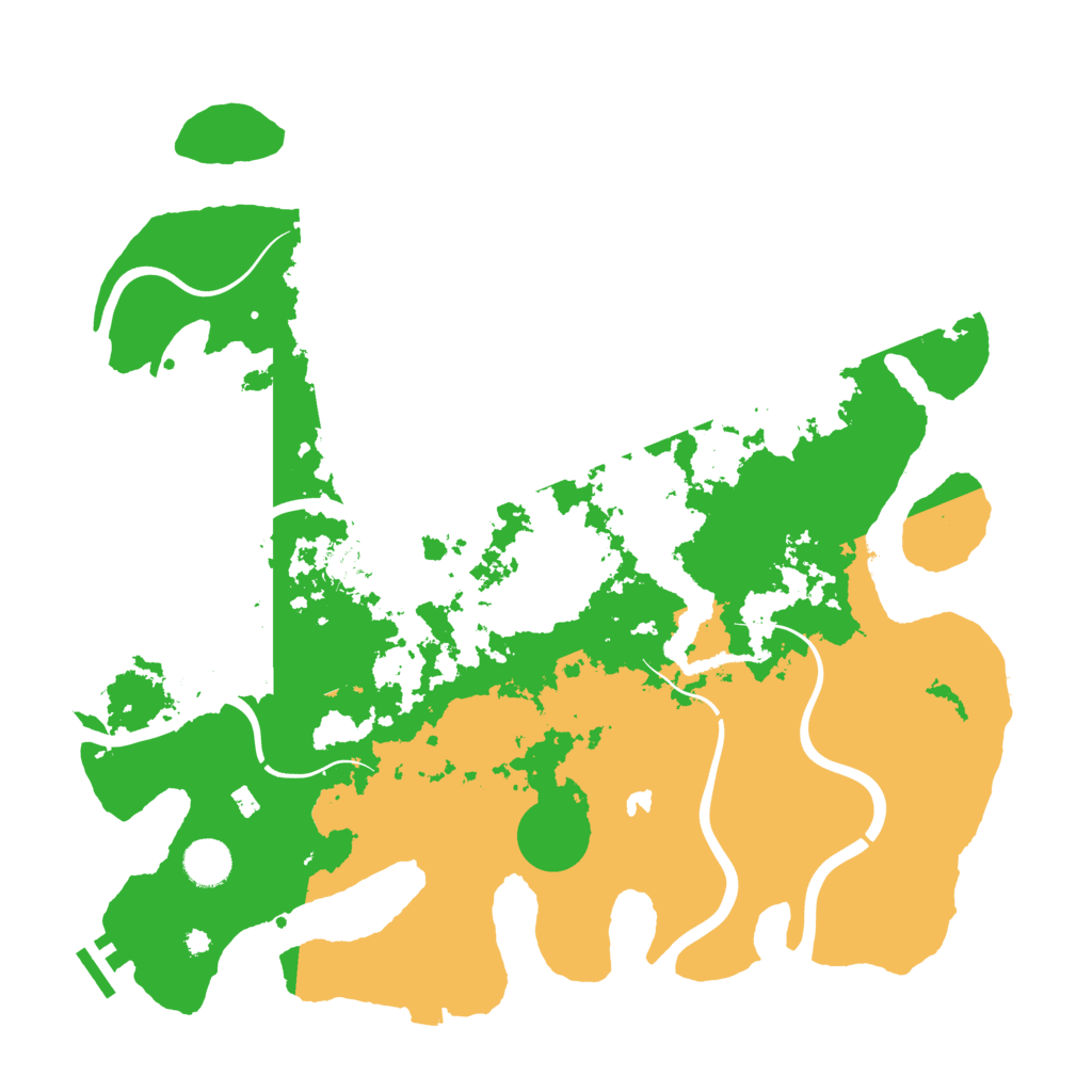 Biome Rust Map: Procedural Map, Size: 4000, Seed: 1548471590