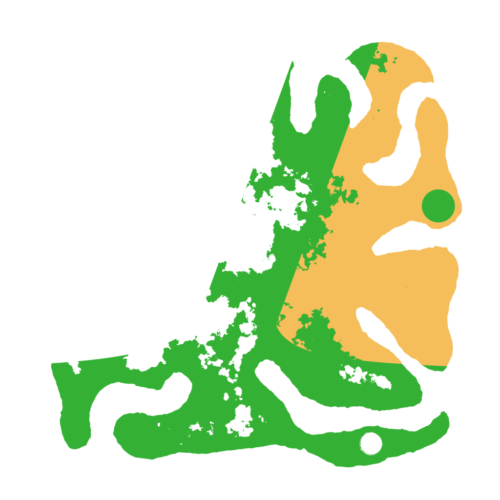 Biome Rust Map: Barren, Size: 4000, Seed: 425835204