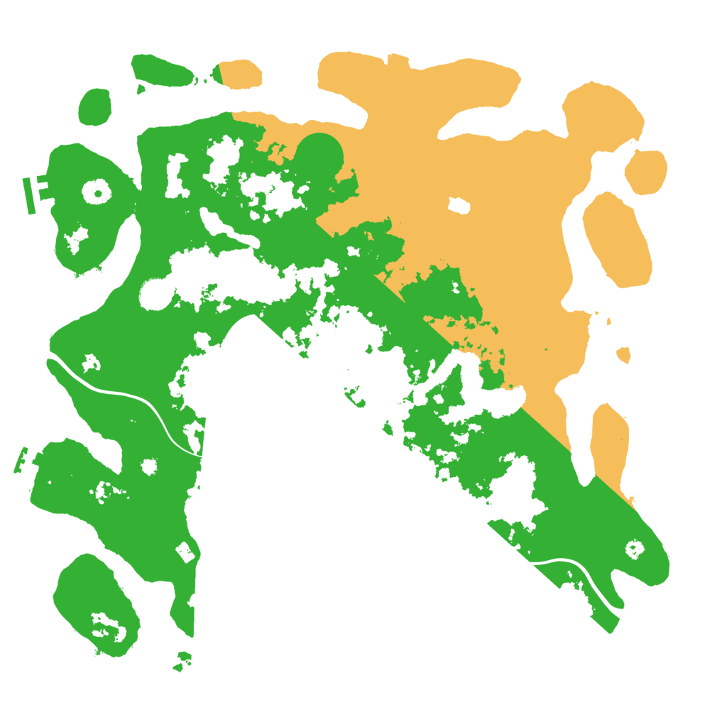 Biome Rust Map: Procedural Map, Size: 4000, Seed: 7847456
