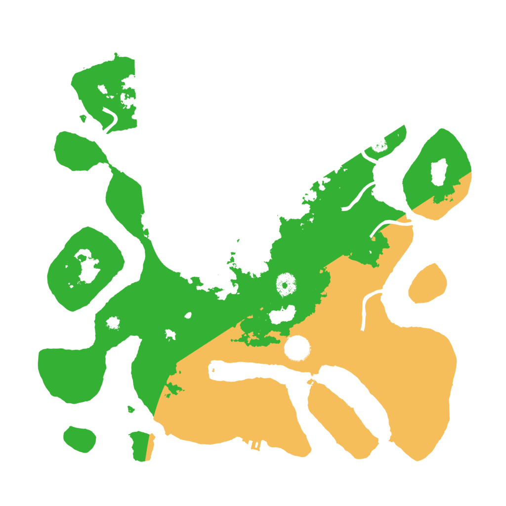 Biome Rust Map: Procedural Map, Size: 3500, Seed: 5055924