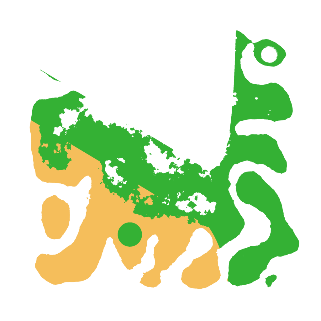 Biome Rust Map: Barren, Size: 3500, Seed: 3315304