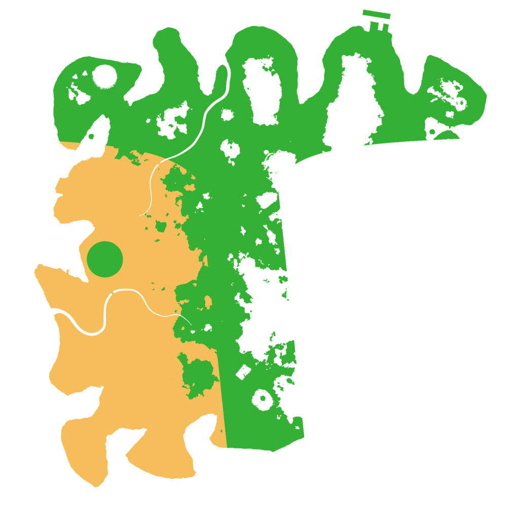 Biome Rust Map: Procedural Map, Size: 3800, Seed: 236