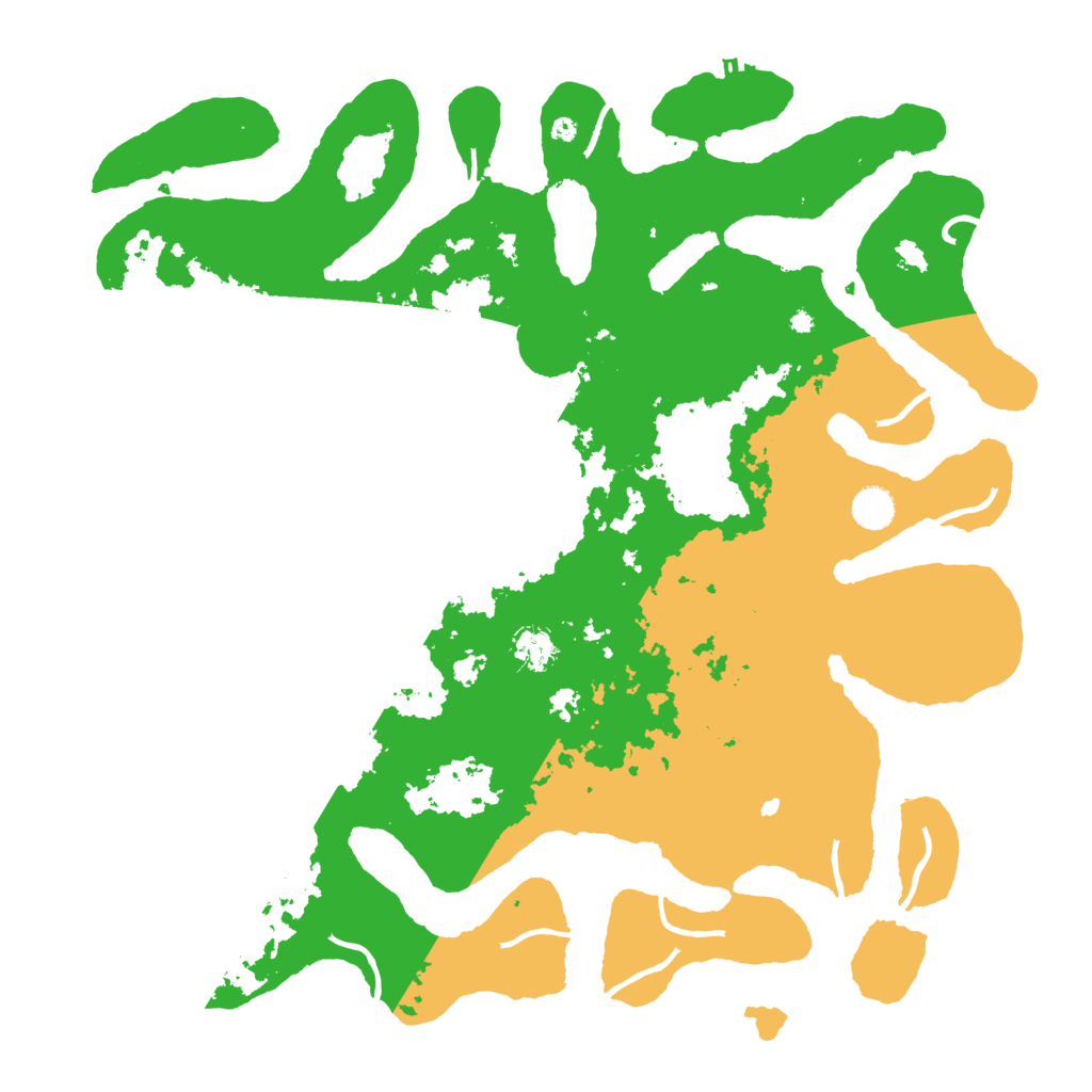 Biome Rust Map: Procedural Map, Size: 4500, Seed: 54567852