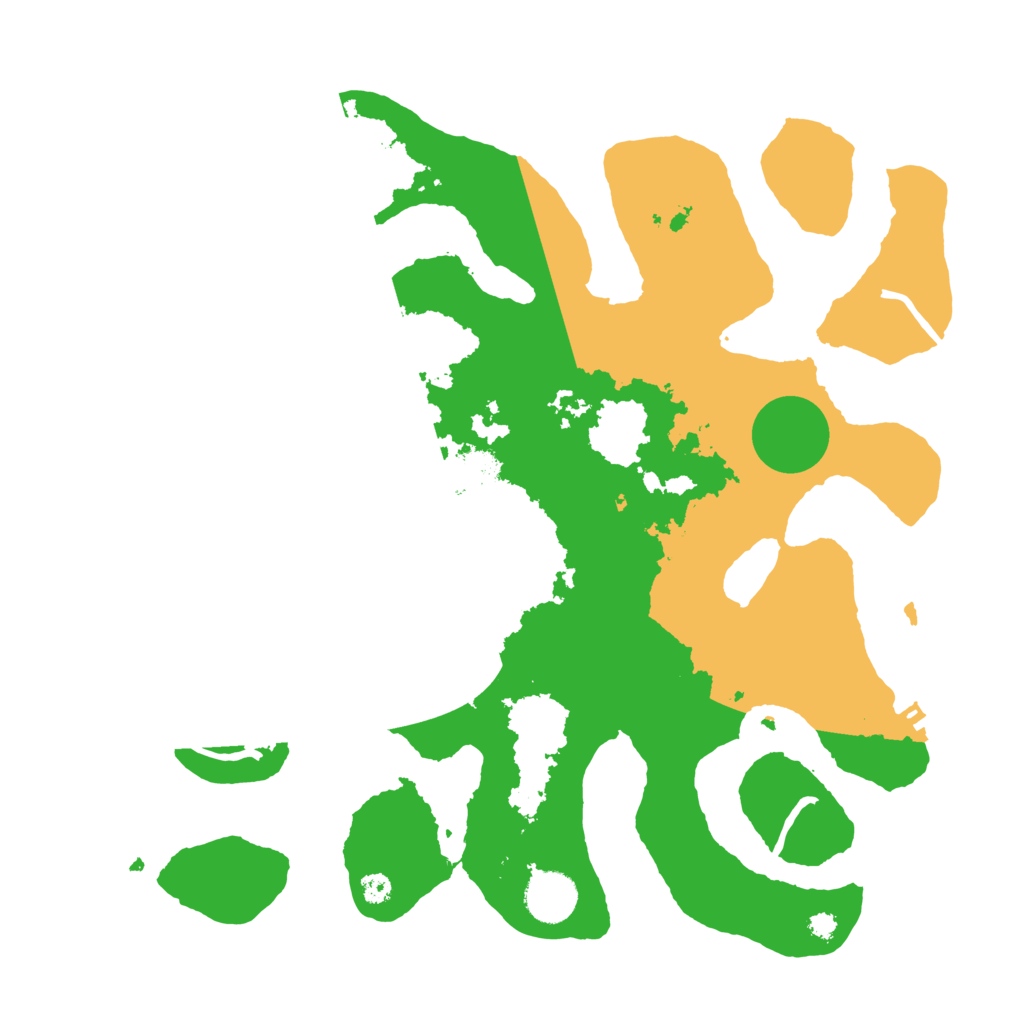 Biome Rust Map: Procedural Map, Size: 3500, Seed: 1669802