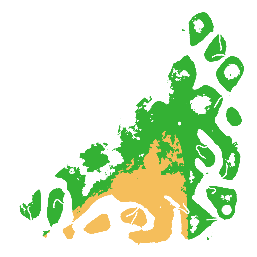 Biome Rust Map: Procedural Map, Size: 4500, Seed: 5264752