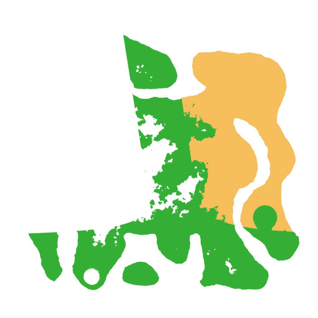 Biome Rust Map: Barren, Size: 3500, Seed: 5750061