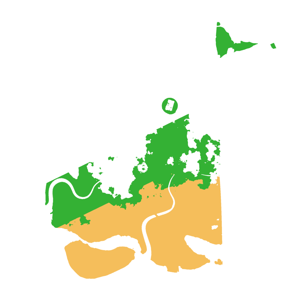 Biome Rust Map: Procedural Map, Size: 3000, Seed: 1530664483