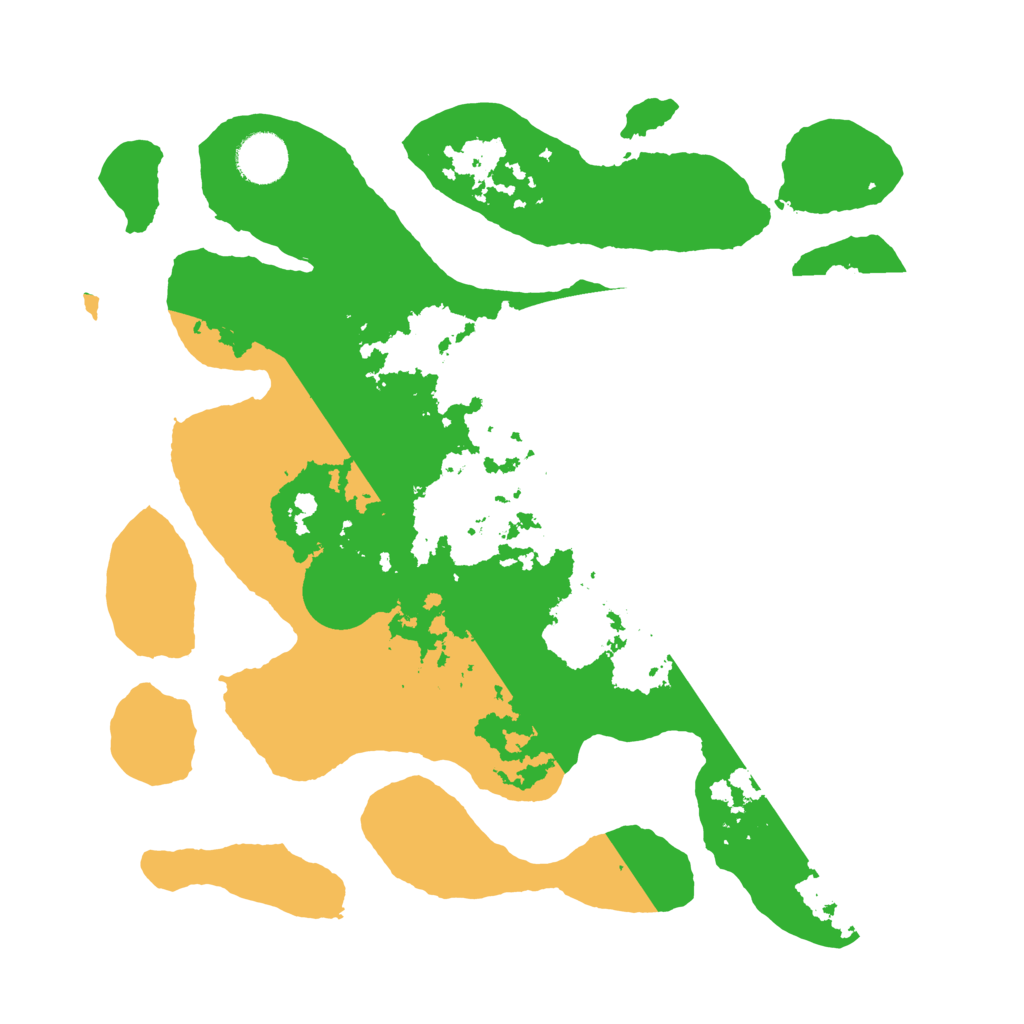 Biome Rust Map: Barren, Size: 3500, Seed: 2220853