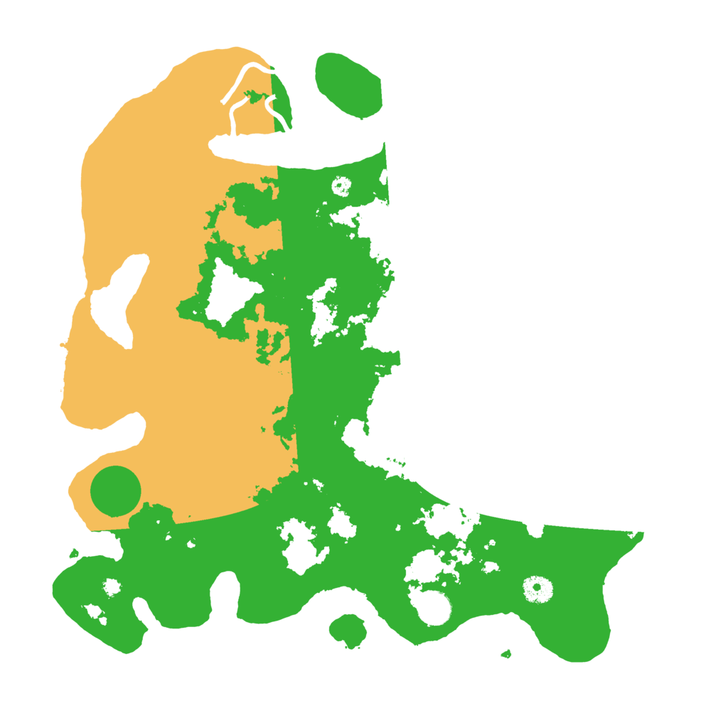 Biome Rust Map: Procedural Map, Size: 3800, Seed: 2127526