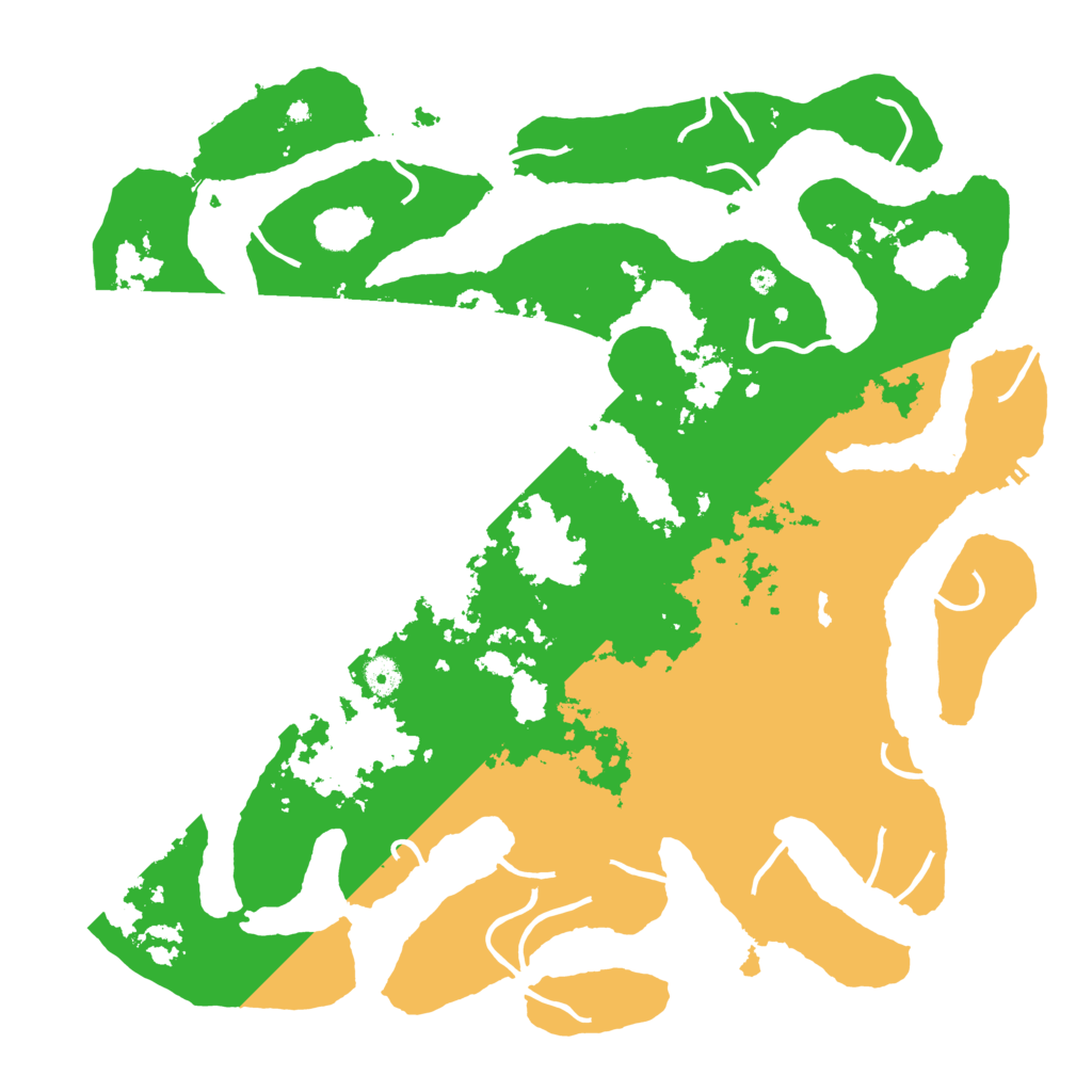 Biome Rust Map: Procedural Map, Size: 4500, Seed: 4332890