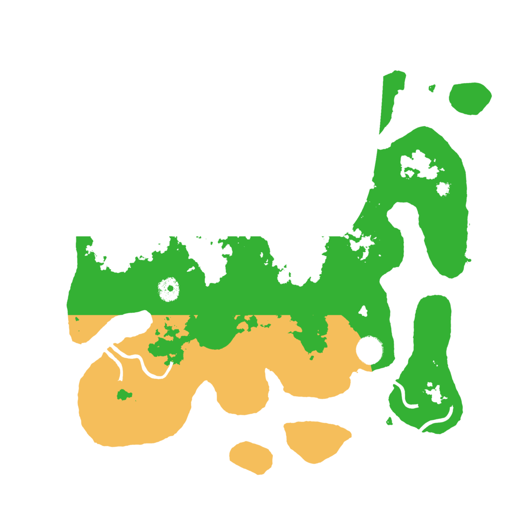 Biome Rust Map: Procedural Map, Size: 3500, Seed: 4396870