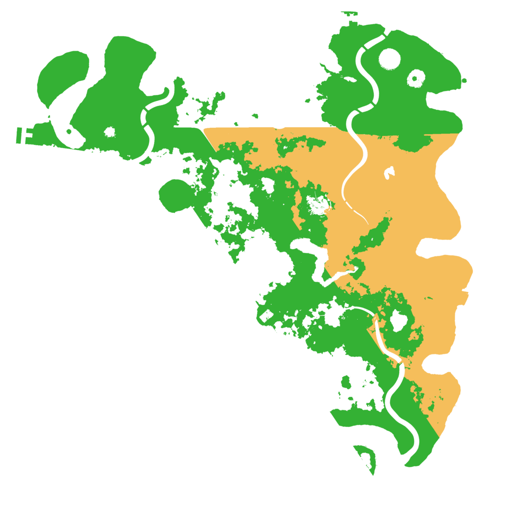 Biome Rust Map: Procedural Map, Size: 4250, Seed: 18805434