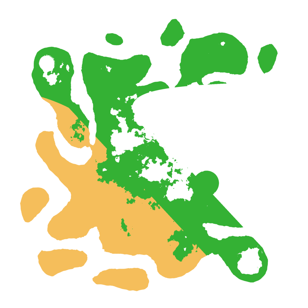 Biome Rust Map: Barren, Size: 3500, Seed: 2223857