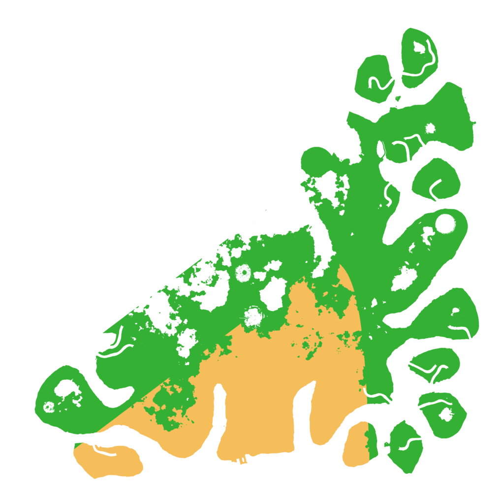 Biome Rust Map: Procedural Map, Size: 4500, Seed: 5797835