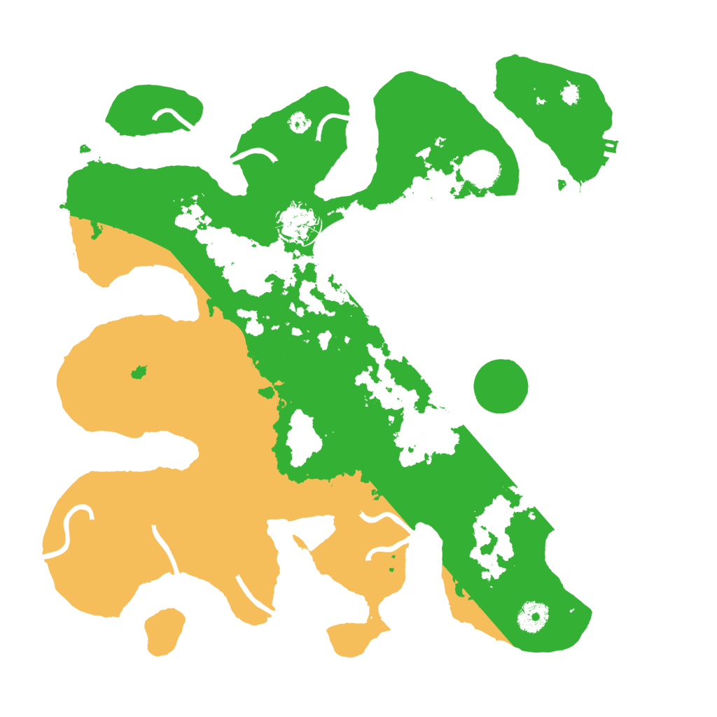 Biome Rust Map: Procedural Map, Size: 3500, Seed: 5524987