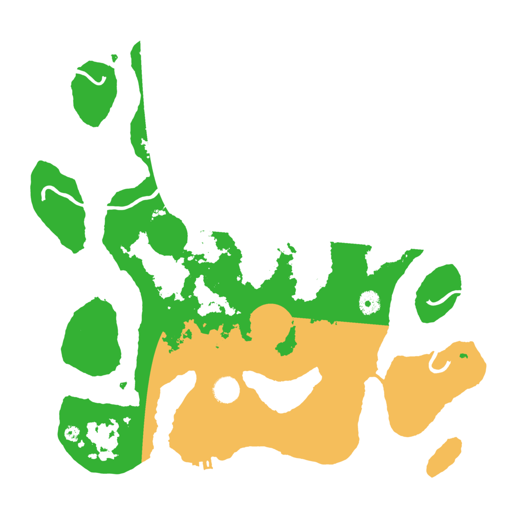 Biome Rust Map: Procedural Map, Size: 3500, Seed: 5565620