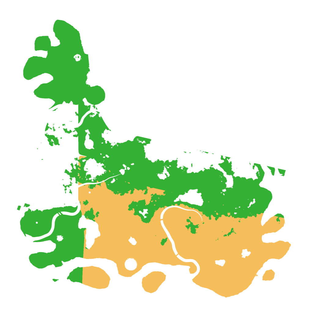 Biome Rust Map: Procedural Map, Size: 4500, Seed: 267354