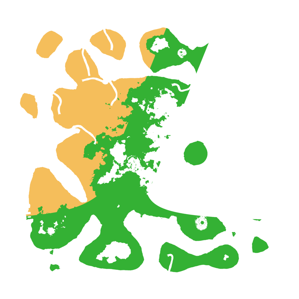 Biome Rust Map: Procedural Map, Size: 3500, Seed: 1647159