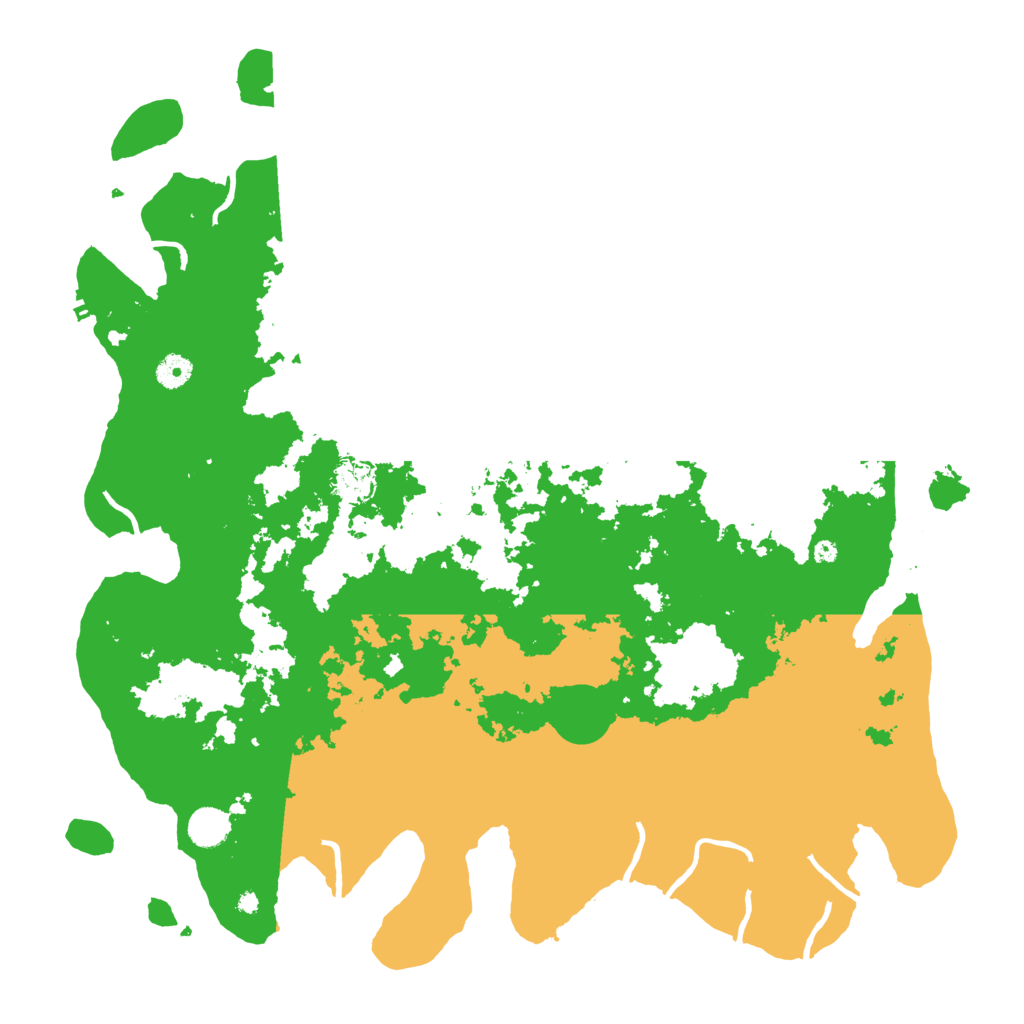 Biome Rust Map: Procedural Map, Size: 4500, Seed: 2553632