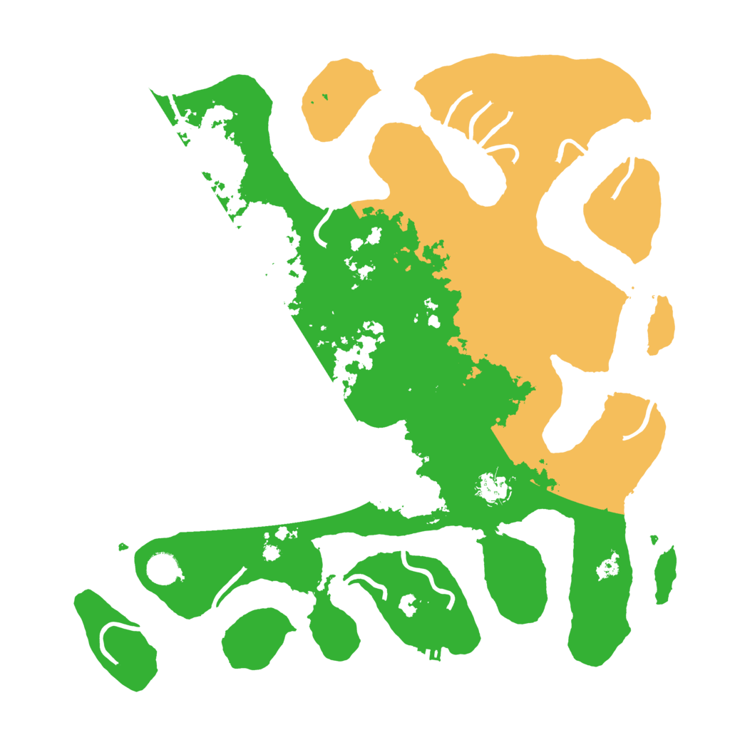 Biome Rust Map: Procedural Map, Size: 4000, Seed: 696868117