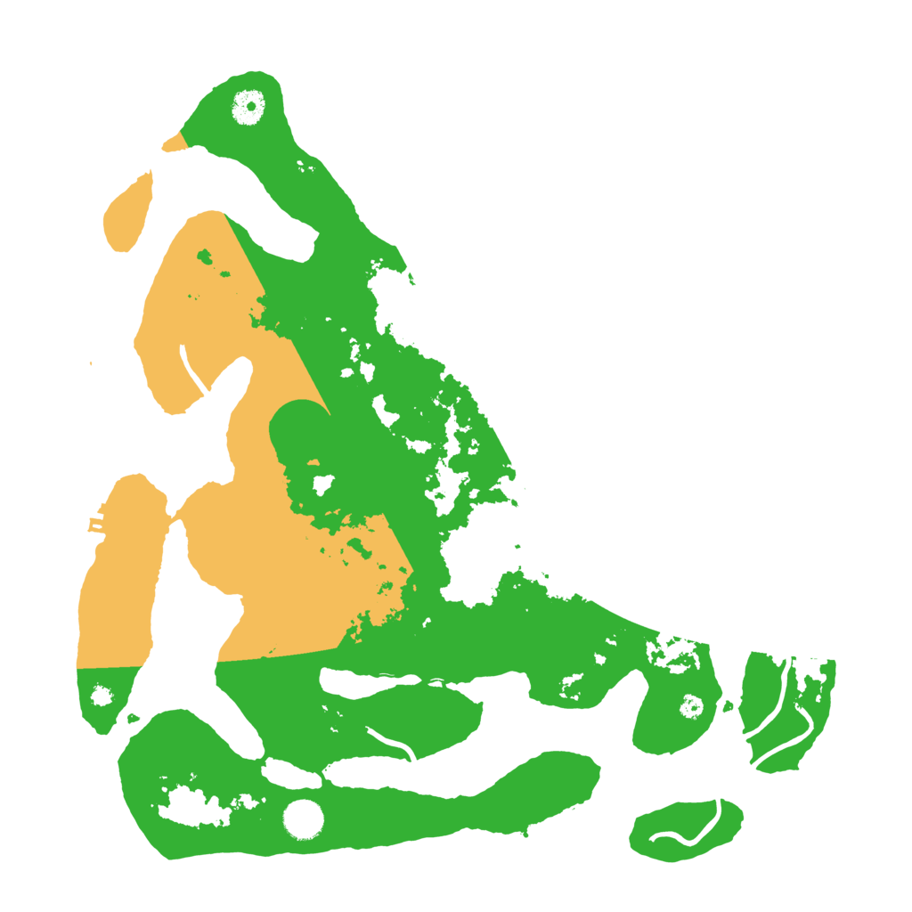 Biome Rust Map: Procedural Map, Size: 4000, Seed: 342260717