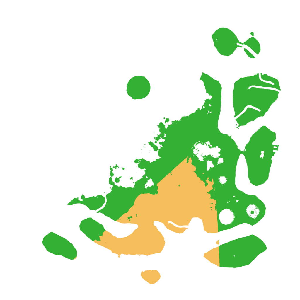 Biome Rust Map: Procedural Map, Size: 3500, Seed: 1620399237