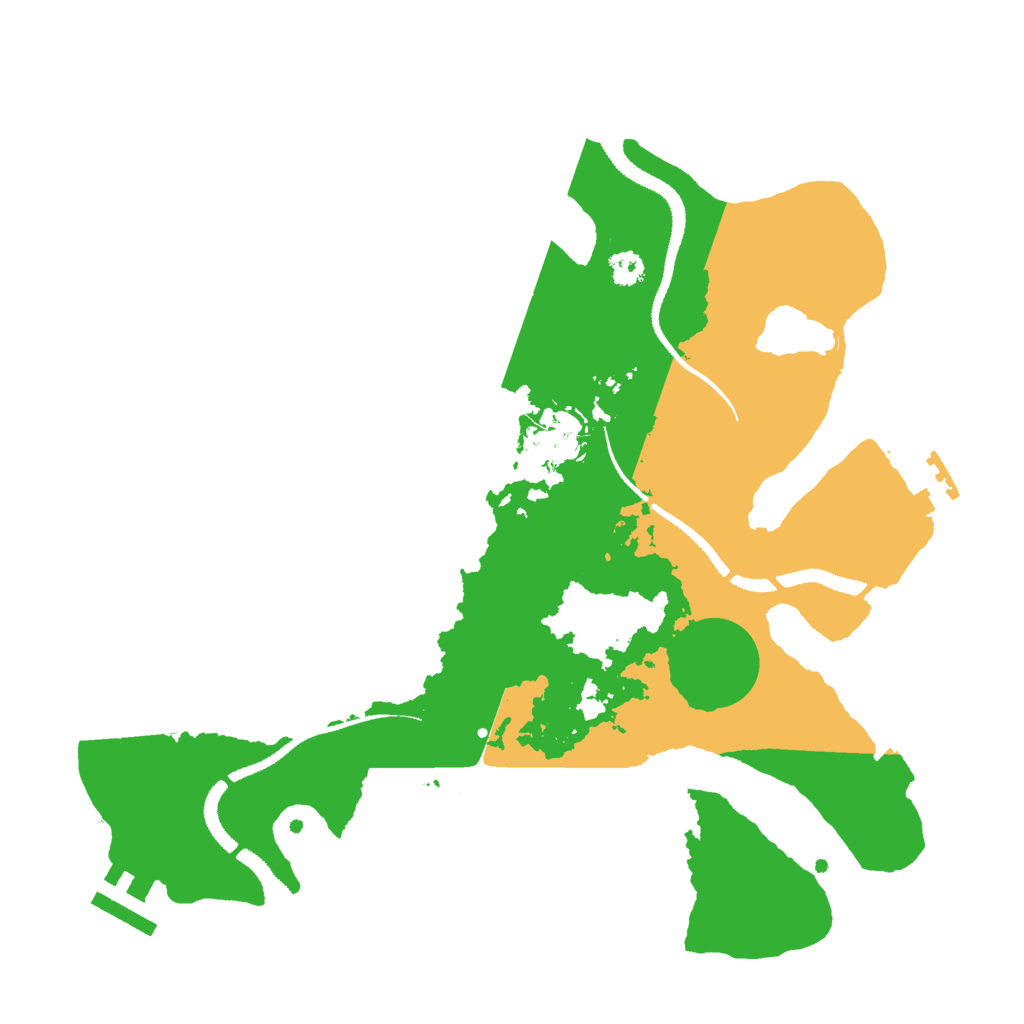 Biome Rust Map: Procedural Map, Size: 3000, Seed: 1761741231