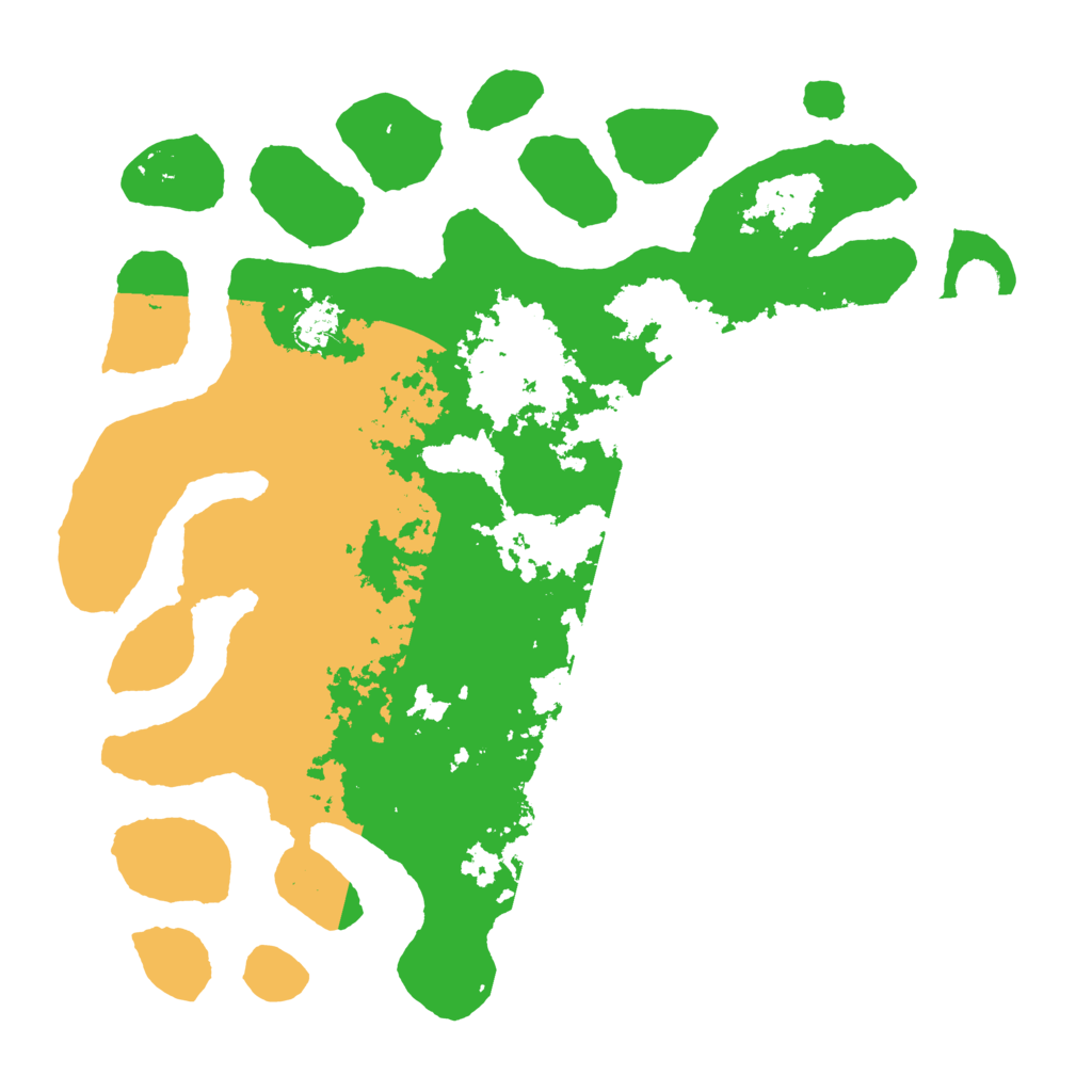 Biome Rust Map: Barren, Size: 4600, Seed: 27748