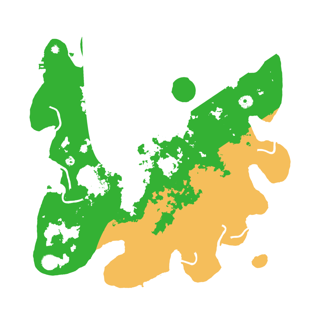 Biome Rust Map: Procedural Map, Size: 3500, Seed: 3584061