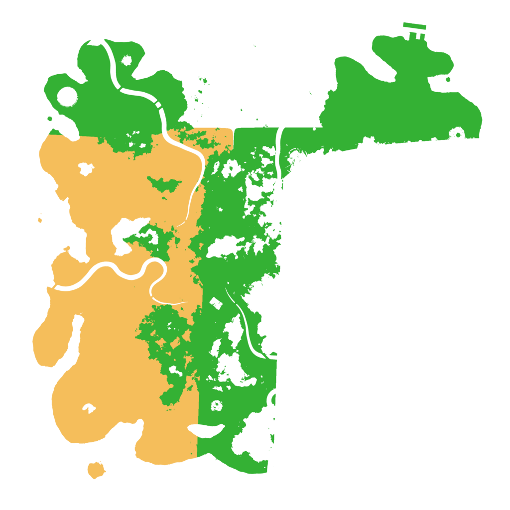 Biome Rust Map: Procedural Map, Size: 4500, Seed: 2627428