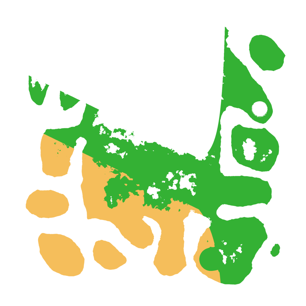 Biome Rust Map: Barren, Size: 3500, Seed: 2126113