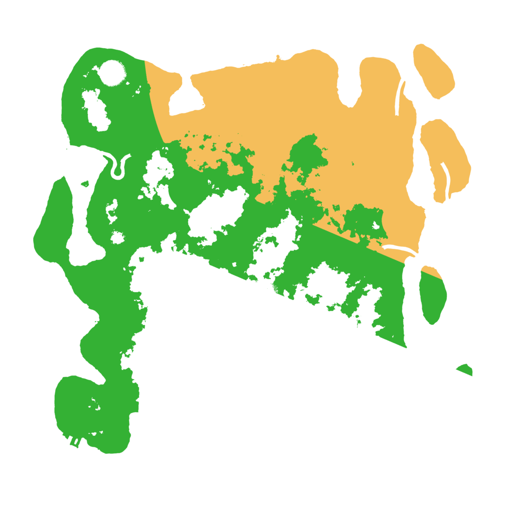 Biome Rust Map: Procedural Map, Size: 3500, Seed: 3847641