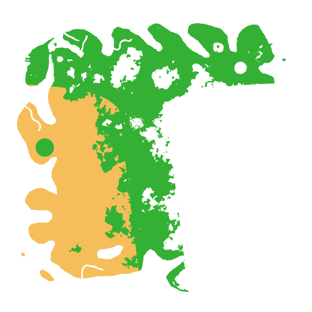 Biome Rust Map: Procedural Map, Size: 4500, Seed: 6318380