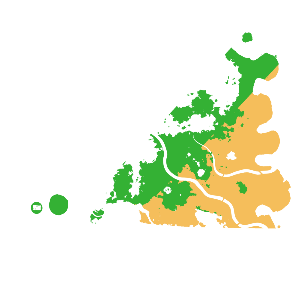 Biome Rust Map: Procedural Map, Size: 4250, Seed: 5422891