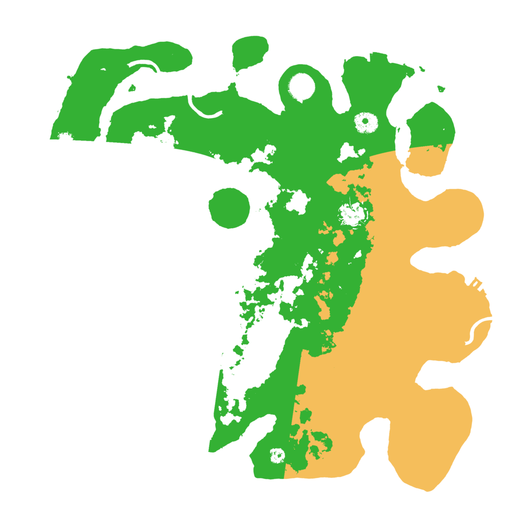 Biome Rust Map: Procedural Map, Size: 3500, Seed: 2639285