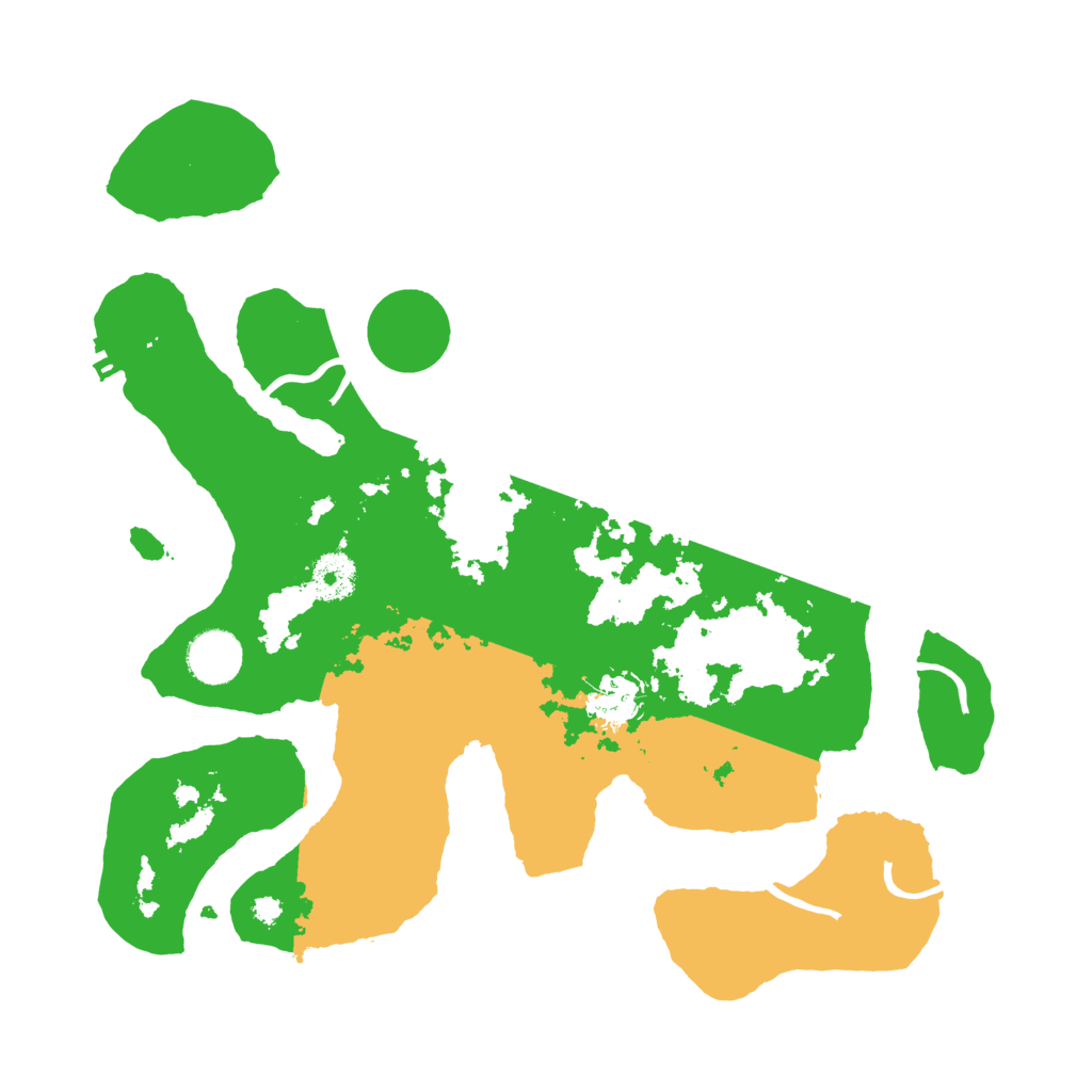 Biome Rust Map: Procedural Map, Size: 3500, Seed: 1938699