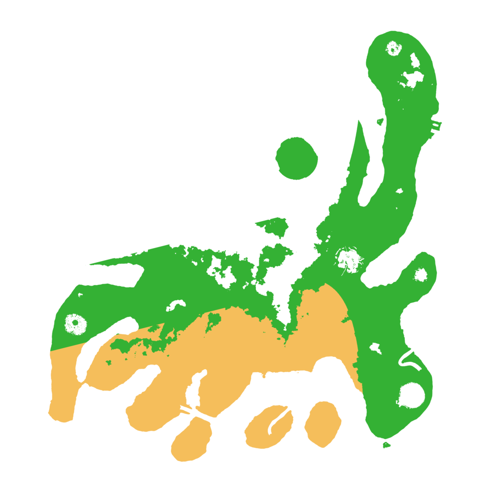 Biome Rust Map: Procedural Map, Size: 3500, Seed: 1108916