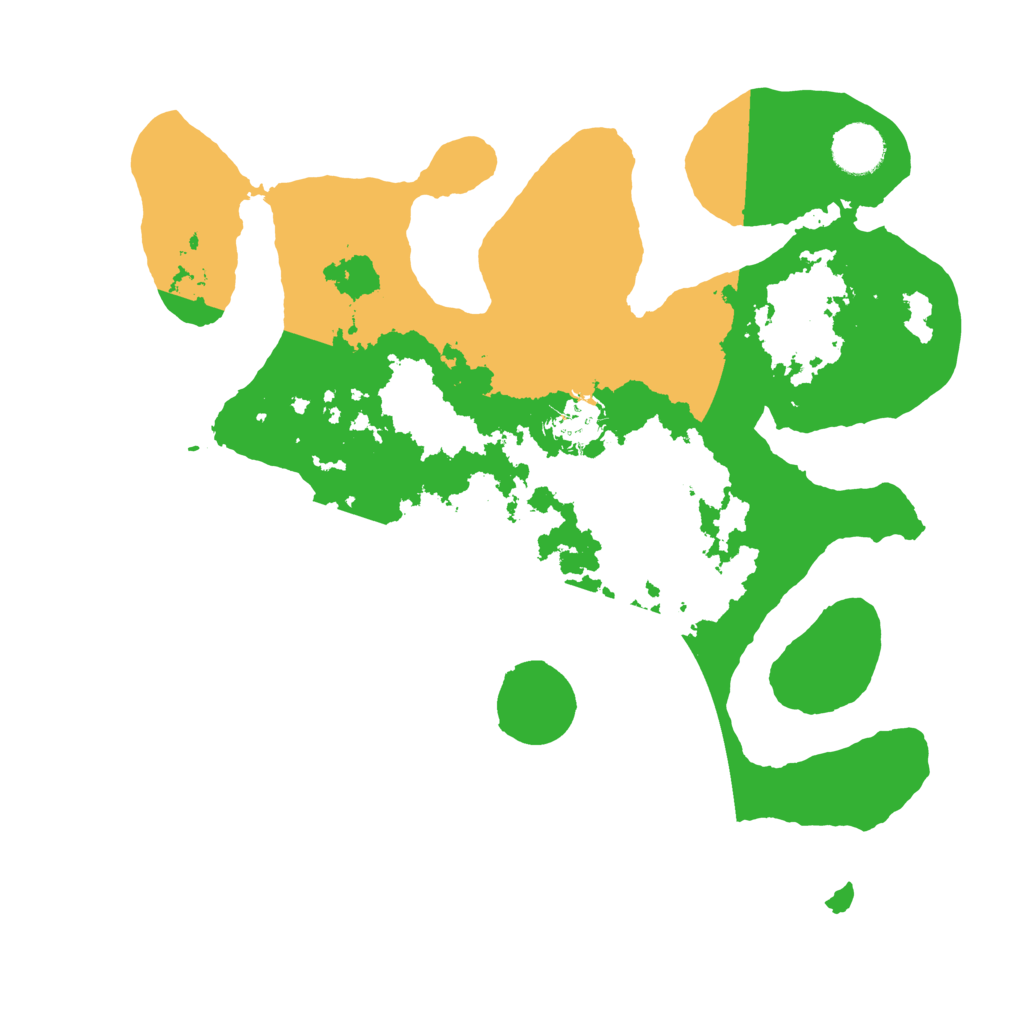 Biome Rust Map: Barren, Size: 3500, Seed: 723803