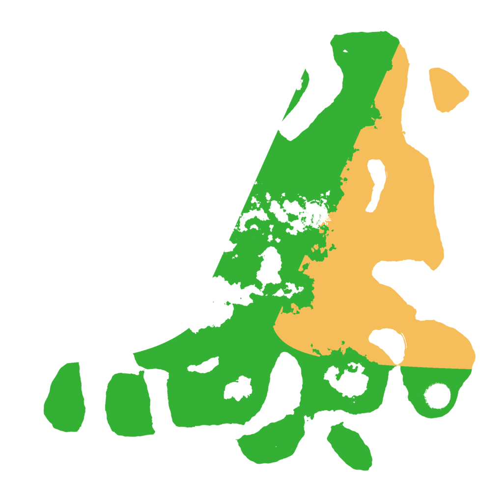 Biome Rust Map: Barren, Size: 3500, Seed: 4603429