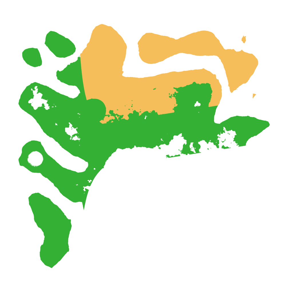 Biome Rust Map: Barren, Size: 3500, Seed: 5641132