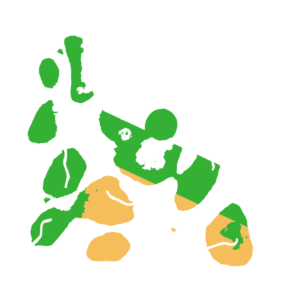 Biome Rust Map: Procedural Map, Size: 2500, Seed: 5474551