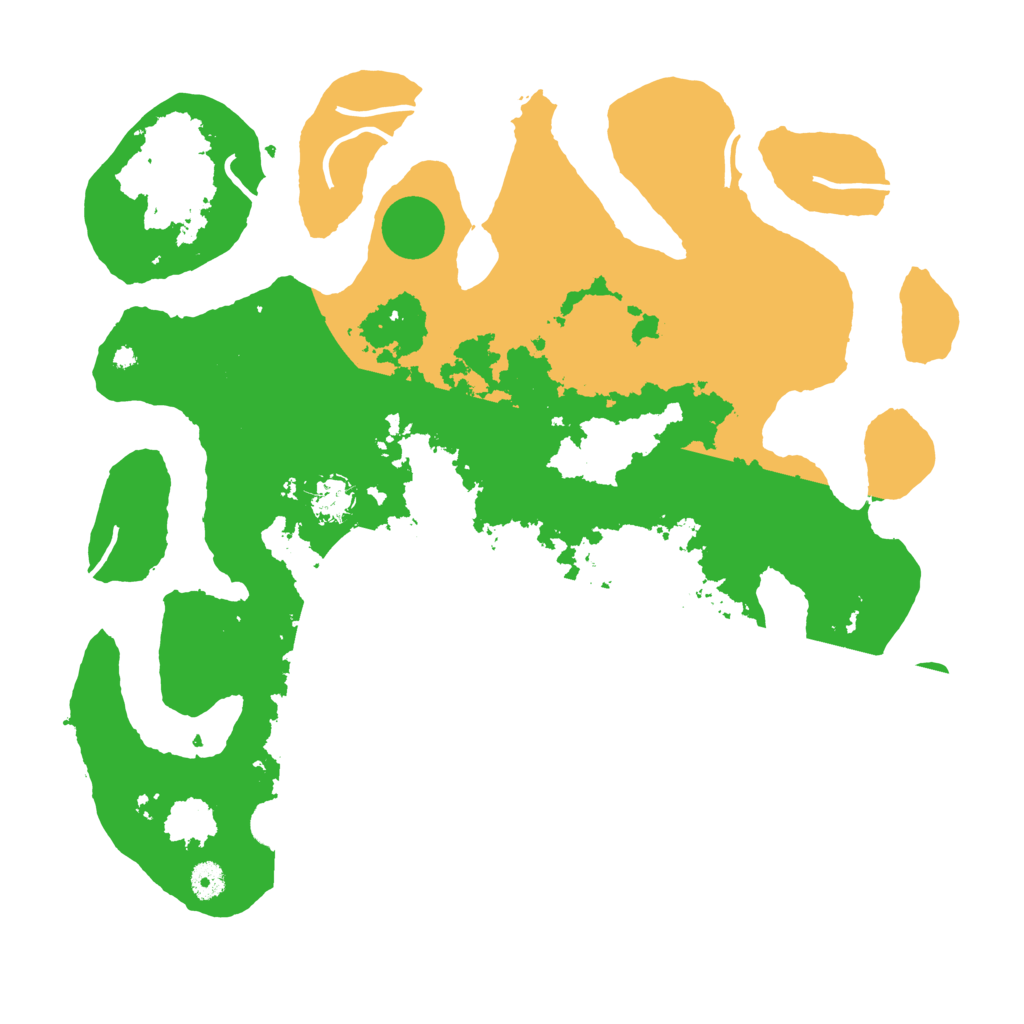 Biome Rust Map: Procedural Map, Size: 4300, Seed: 1590661186